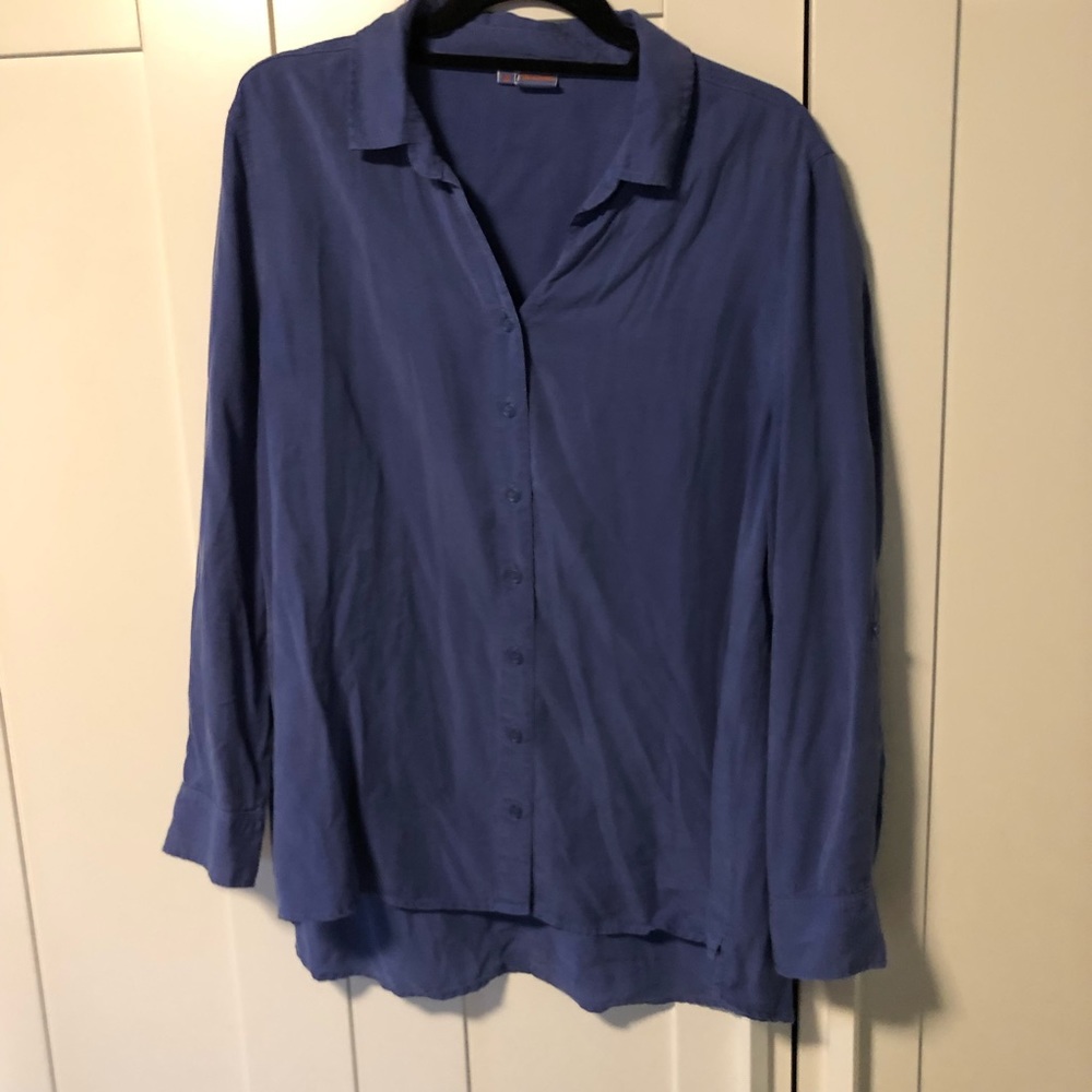 Tianello Tencel Button Down Top